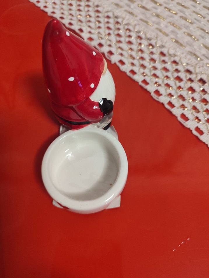 Kırmızı Şapkalı Cüce Biblo ve mumluk - Görsel 4