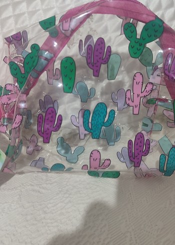 Renkli Baskılı Bohem Kadın Makyaj Çantası - Görsel 2