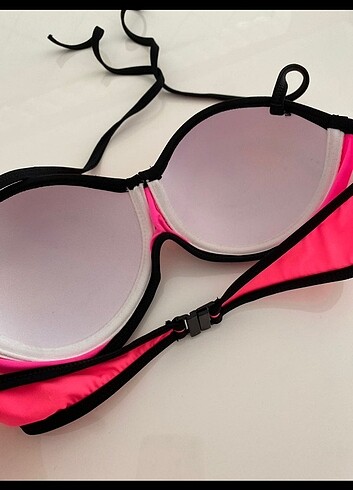 38 Beden pembe Renk Bikini üstü