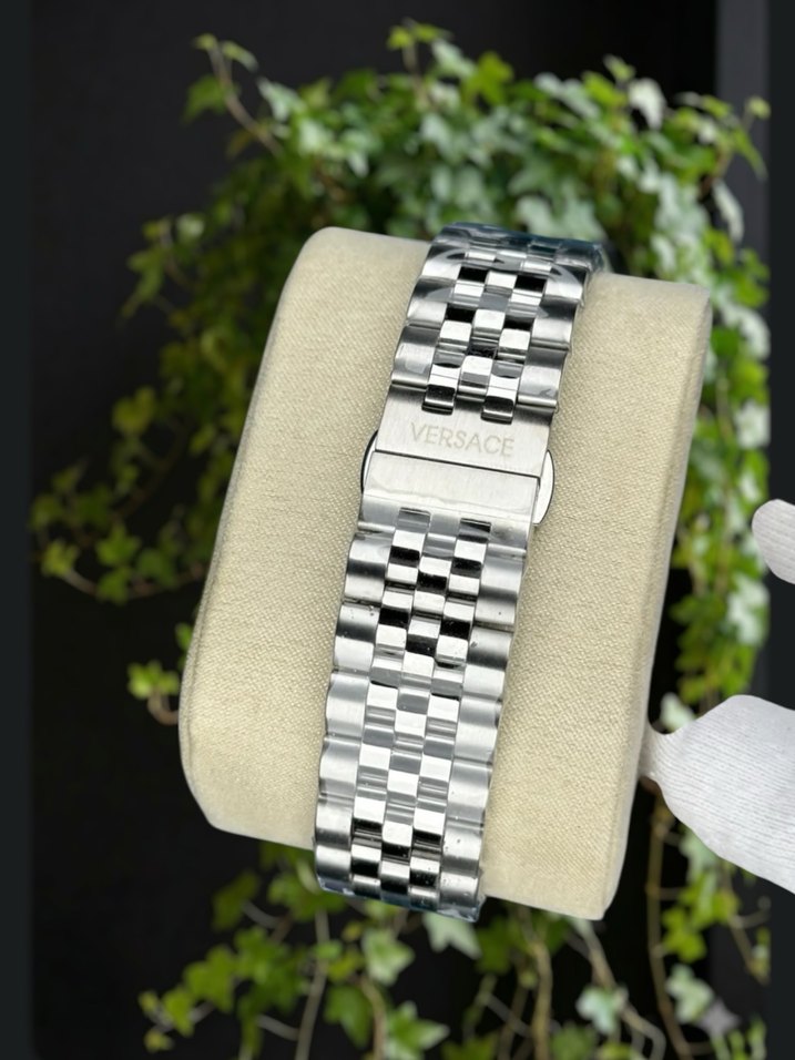 Versace çelik kol saati - Görsel 3