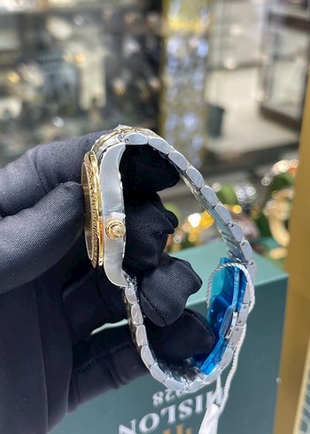 Versace çelik Klasik Yeşil Kadın Saati - Görsel 2