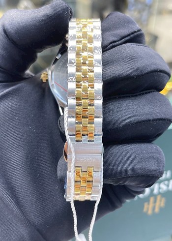 Versace çelik Klasik Yeşil Kadın Saati - Görsel 4