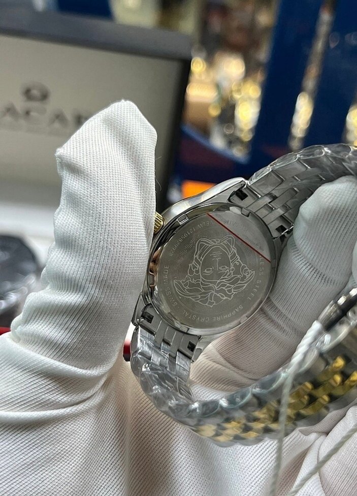 Versace çelik kol Saati - Görsel 4