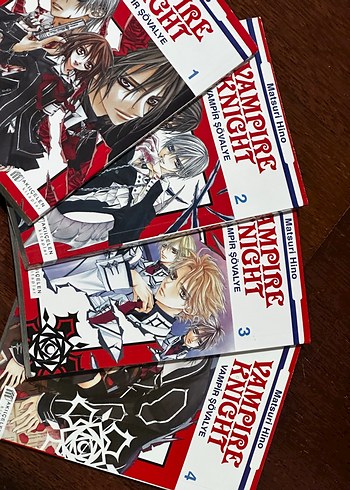 Vampire Knight Manga Seti 1-4