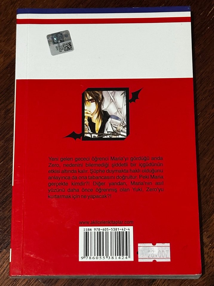 Vampire Knight manga vol 4 - Görsel 2