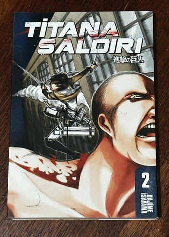 Attack on Titan manga vol 2
