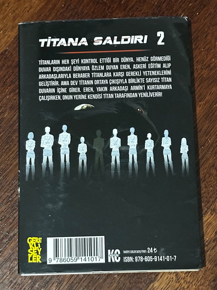 Attack on Titan manga vol 2 - Görsel 2