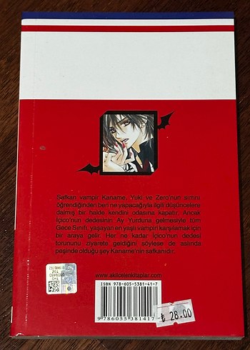 Vampire Knight manga vol 3 - Görsel 2