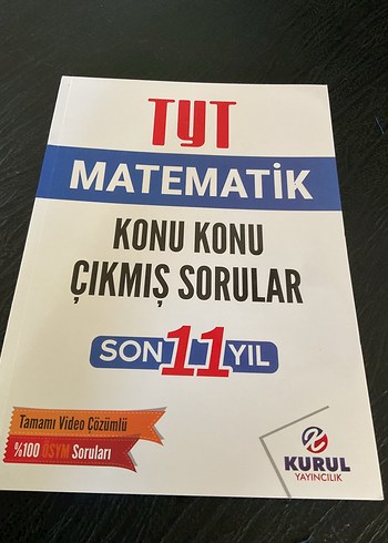 TYT Matematik Konu Konu Çıkmış Sorular Kitabı