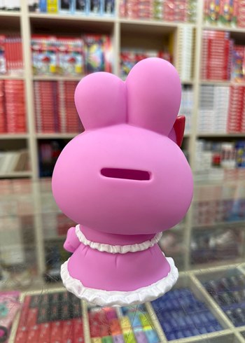 Pembe Tavşan Figürlü Kumbara - Görsel 2