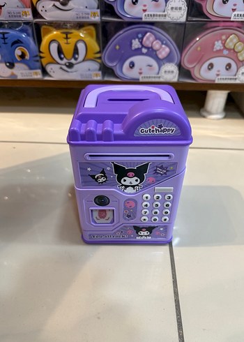 Mor ve Mavi Renkli Elektronik ATM Kumbara - Görsel 2