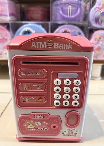 Renkli ATM Bankası Elektronik Kumbara - Görsel 5