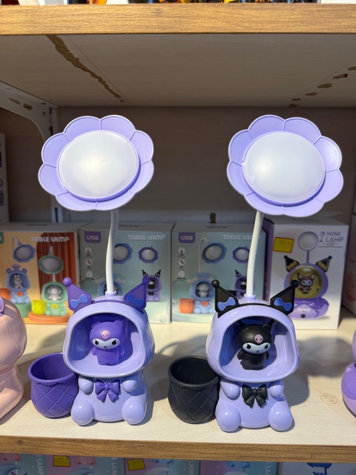 Kuromi Ayarlanabilir Çiçek Masa Lambası - Görsel 2