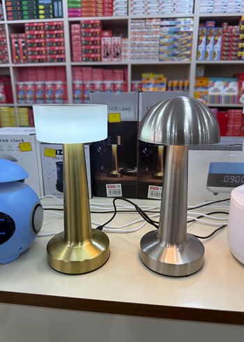 Altın ve Gümüş Renk Masa Lambası - Görsel 2