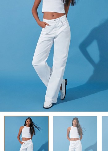 Wide leg jeans - Görsel 2