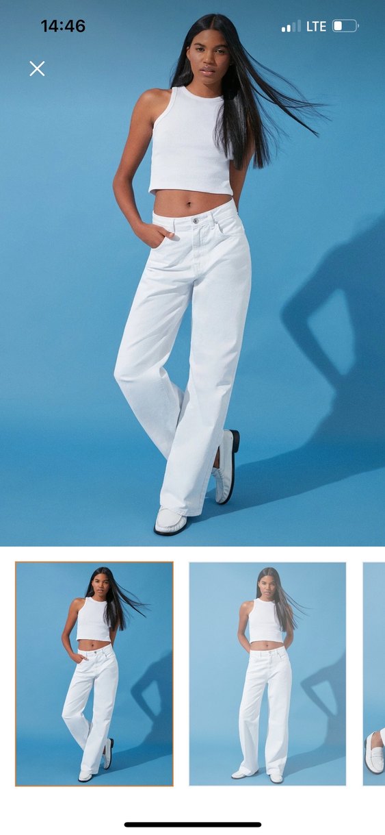 Wide leg jeans - Görsel 2