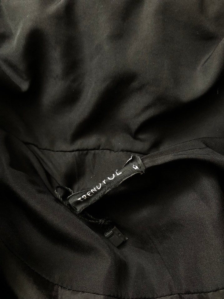 Fermuarlı Gri Midi Kadın Kışlık Ceket - Görsel 2