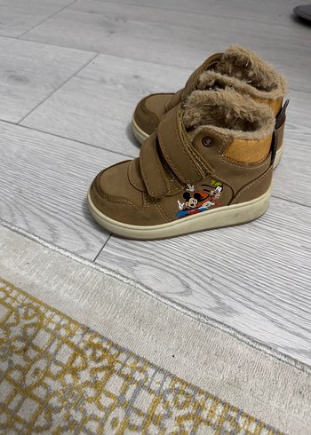 Kürklü Kahverengi Erkek Çocuk Botu - Görsel 2