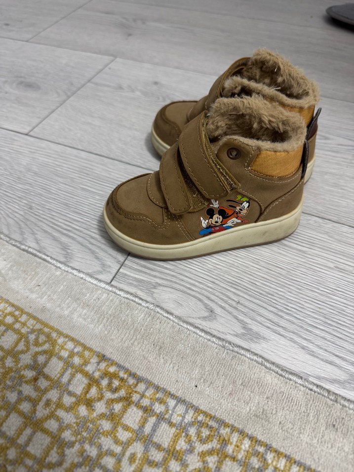 Kürklü Kahverengi Erkek Çocuk Botu - Görsel 2