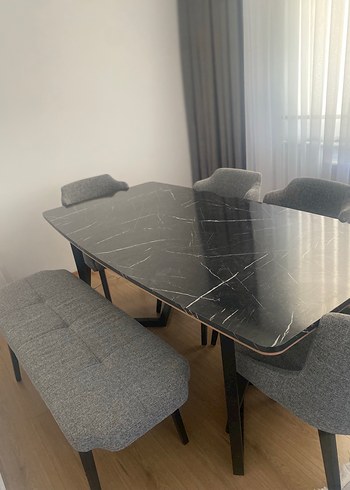 Diğer Diger Gri Modern Masa takımı