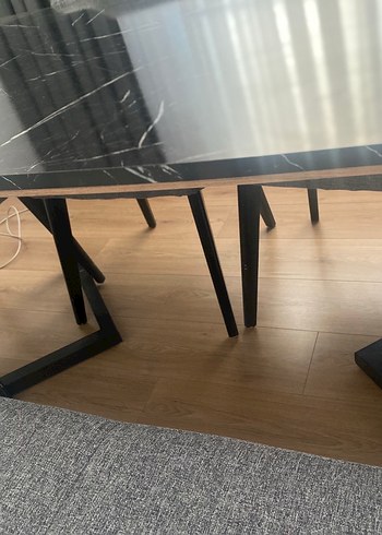  Beden Diger Gri Modern Masa takımı
