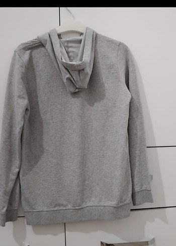 Defacto Gri Kadın Uzun Kollu Sweatshirt