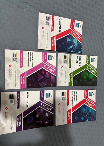 Sonuç Yayınları TYT-AYT Geometrı Yeni Nesil Soru Kitapları Seti - Görsel 2