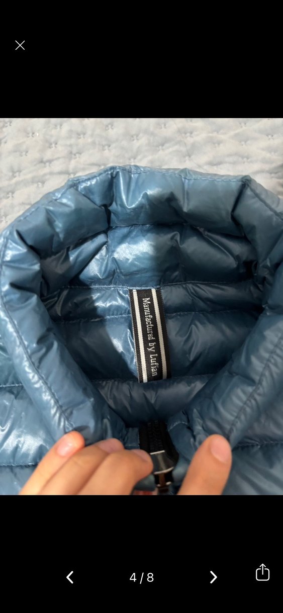 Lufian Kaz Tüylü Kadın Mont - Görsel 4