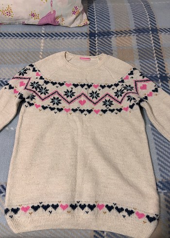 Lc Waikiki Kız Çocuk Kazak Tişört ve Eşofman - Görsel 2