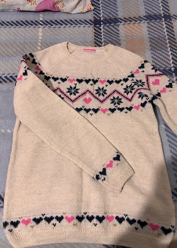 Lc Waikiki Kız Çocuk Kazak Tişört ve Eşofman - Görsel 3