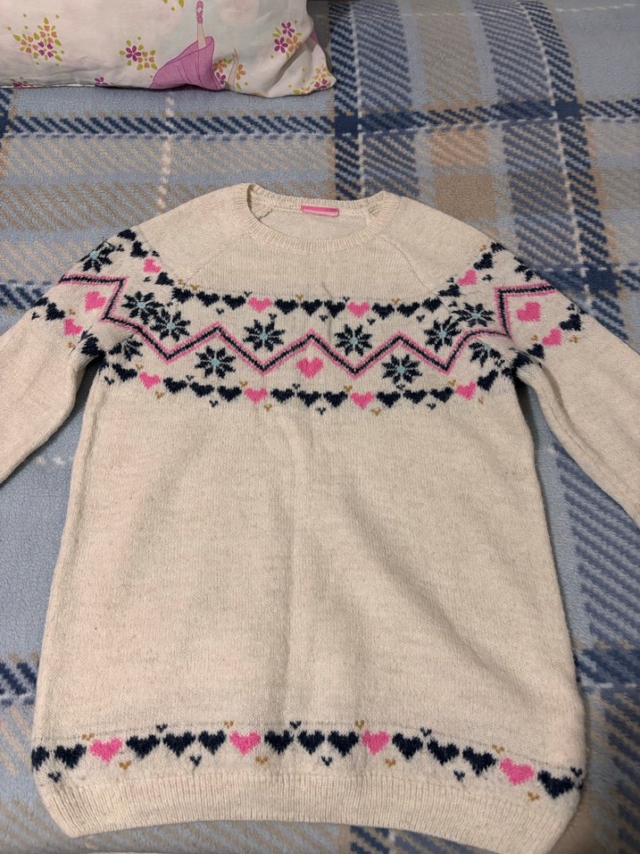 Lc Waikiki Kız Çocuk Kazak Tişört ve Eşofman - Görsel 2