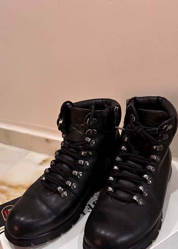 Greyder Hakiki Deri Kadın Kısa Bot - Görsel 3