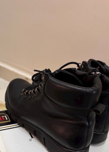 Greyder Hakiki Deri Kadın Kısa Bot - Görsel 7