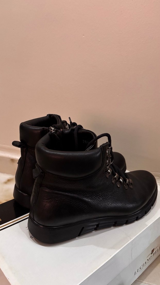 Greyder Hakiki Deri Kadın Kısa Bot - Görsel 2