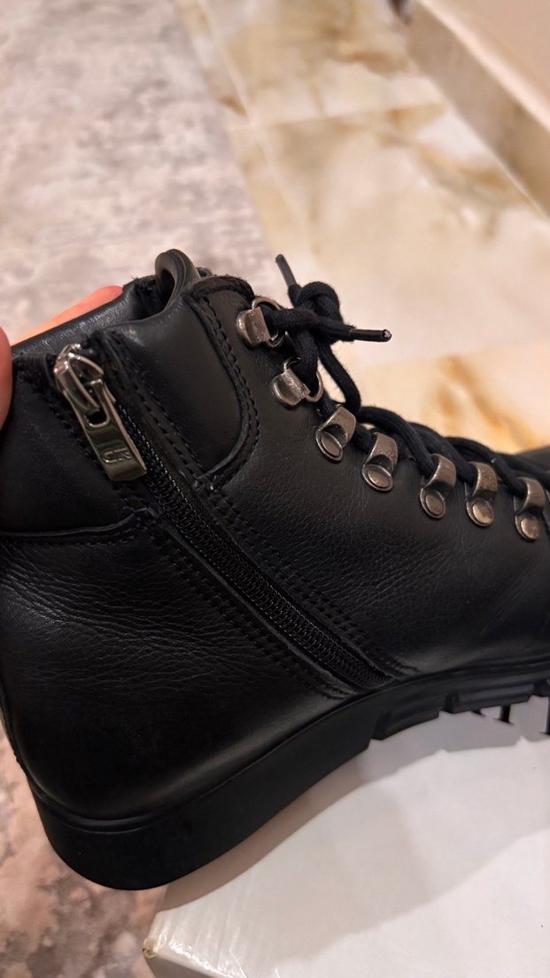 Greyder Hakiki Deri Kadın Kısa Bot - Görsel 5