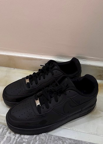 Orijinal-Nike Air Force 1 Triple Black - Görsel 3