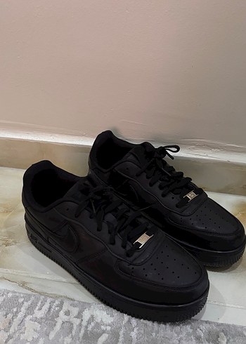 Orijinal-Nike Air Force 1 Triple Black - Görsel 2