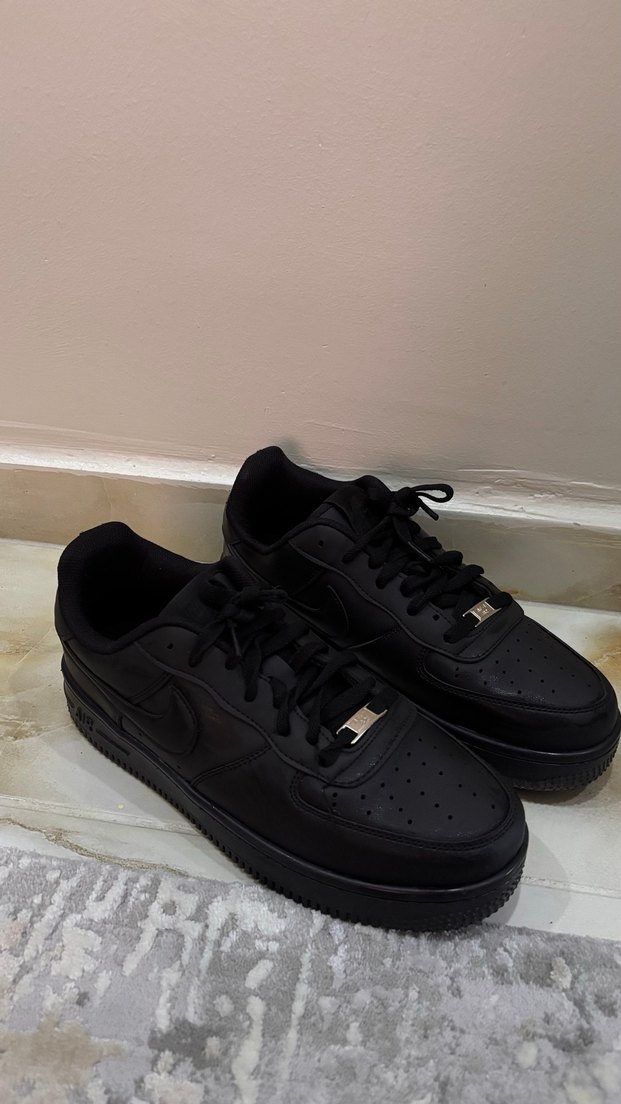 Orijinal-Nike Air Force 1 Triple Black - Görsel 2
