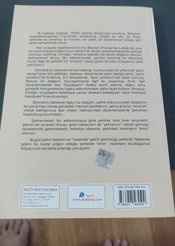  Yerel Yönetimler - Prof. Dr. Yusuf Şahin Kitap