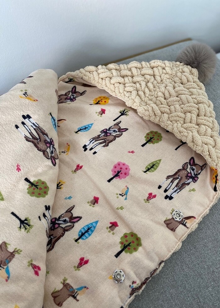 Bebek Kundak Battaniye - Görsel 5