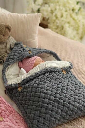 Puffy Bebek Kundak Battaniye - Görsel 6