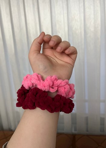 Puffy Saç Tokası Scrunchie - Görsel 2
