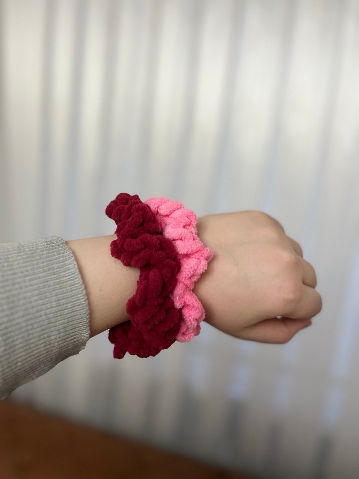 Puffy Saç Tokası Scrunchie - Görsel 5