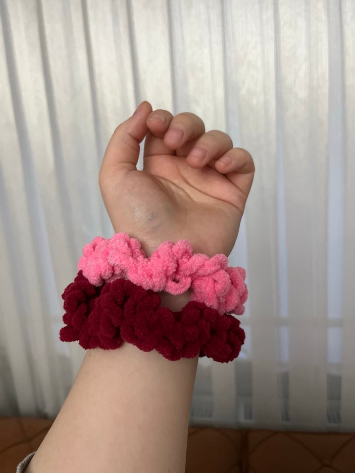 Pembe Fırfırlı puffu Saç Tokası - Görsel 3