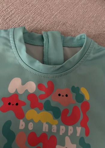 Turkuaz Baskılı Erkek Çocuk Mayo Takımı - Görsel 4