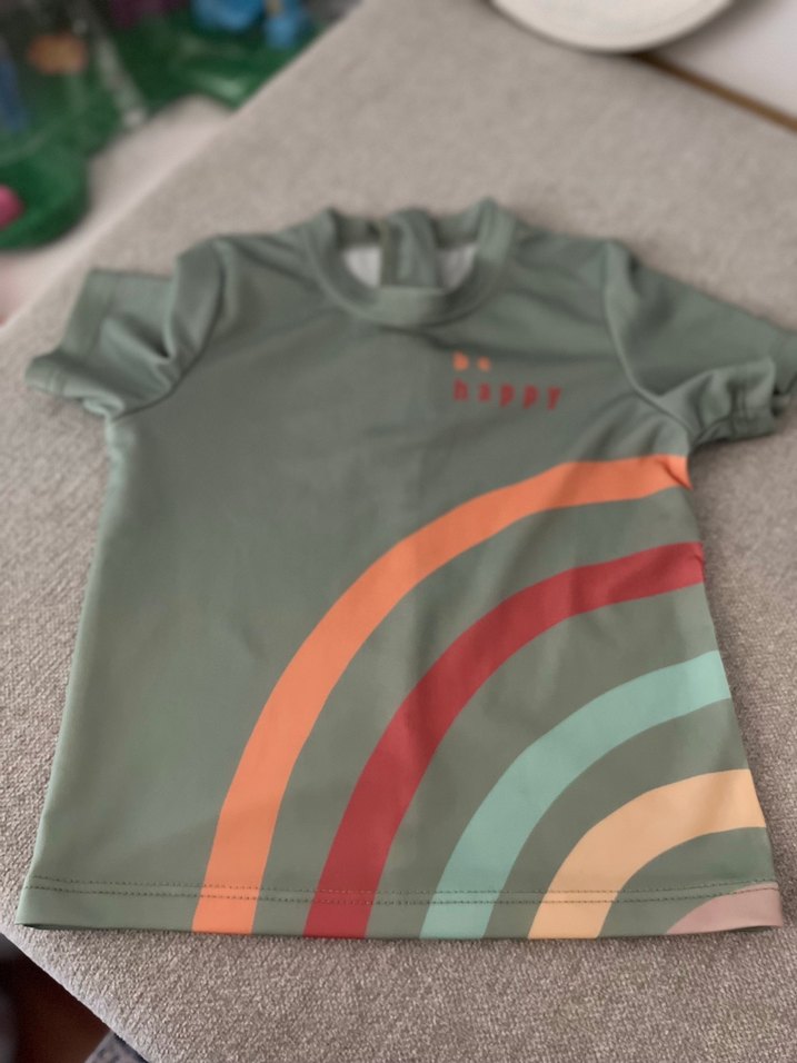 Turkuaz Baskılı Erkek Çocuk Mayo Takımı - Görsel 5