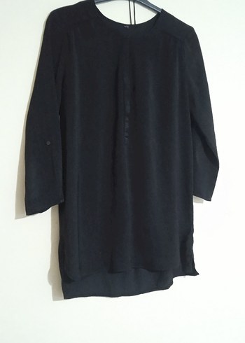 Siyah Uzun Kollu Kadın Bluz - Görsel 2