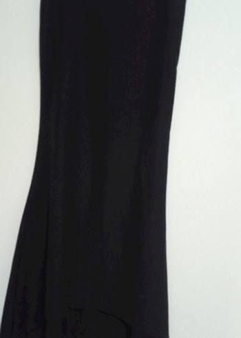 Kadın Mavi Drapeli takım balık etek yarasa kol gömlek - Görsel 4