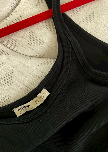 Pull and Bear Siyah İnce Askılı Uzun Kadın Elbise