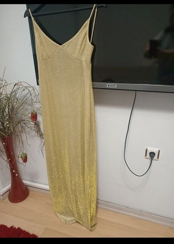 l Beden altın Renk eyyo elbise